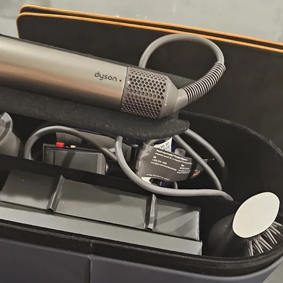 Brand New! Dyson Hair Dryer , Straightener, Curler with Original Box and Pouch